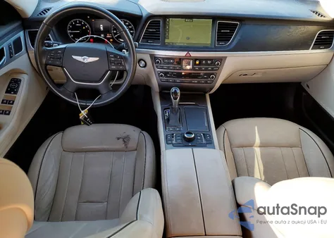 2015 Hyundai Genesis 5.0L z USA, uszkodzony, nr VIN KMHGN4JF5FU022289